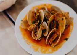 丰盛的海鲜大餐图片