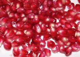 粒粒饱满的石榴粒图片大全