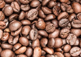 颗粒饱满的咖啡豆图片大全