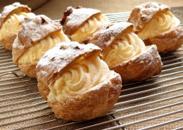 香甜的泡芙图片