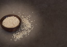 香气袭人的白芝麻图片大全