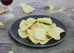 美味好吃的薯片图片