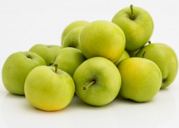 美味的青苹果图片
