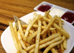 美味的炸薯条图片