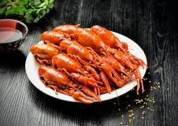 好吃的麻辣小龙虾图片