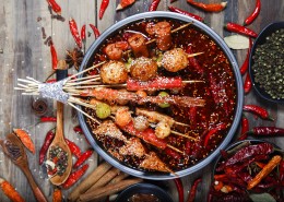 非常过瘾的麻辣火锅图片大全