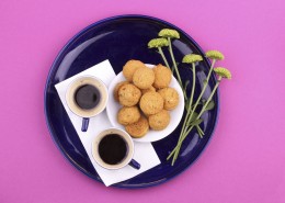 又圆又脆的饼干图片