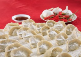 美味好吃的饺子图片