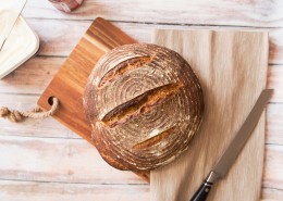 健康美味的面包图片