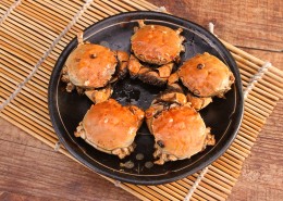 好吃鲜香下饭的麻辣蟹图片