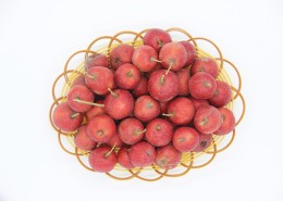 红色的山楂图片