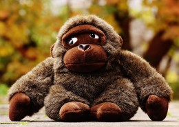 大猩猩毛绒玩具图片