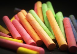 彩色粉笔图片大全