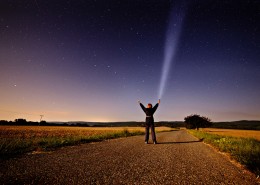 手电筒光束图片