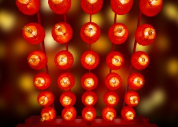 年味十足的大红灯笼图片大全