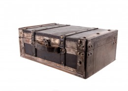 木质手提箱图片