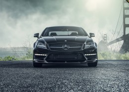 黑色奔驰CLS63图片