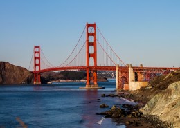 美国金门大桥图片