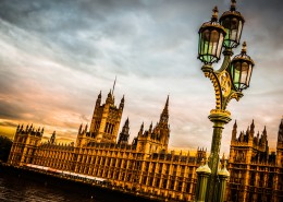 唯美的路灯图片