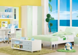 色彩缤纷的卧室装修图片