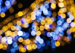 模糊的灯光图片