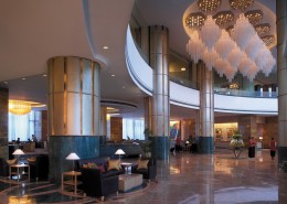 呼和浩特香格里拉大酒店大堂图片