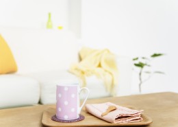 自然清新客厅图片