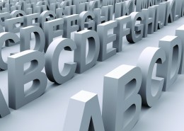 3D立体字母图片