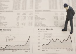 金融静物数字概念图片