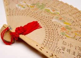中国传统扇子图片
