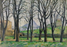 塞尚风景画系列之一图片