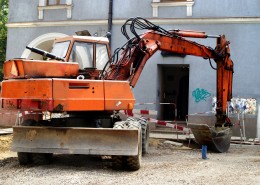 工地上的挖掘机图片大全