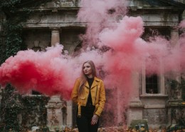 多彩的烟雾图片