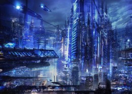 未来科幻城市图片