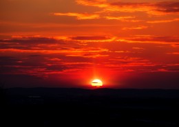 景色秀美的夕阳图片大全