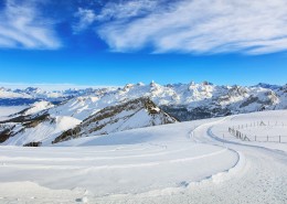 洁白无瑕的积雪图片