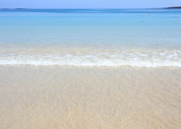 柔软的度假海滩风景图片