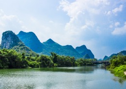 山川湖泊景色图片