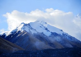 珠穆朗玛峰风景图片