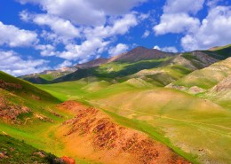 鄂克托赛河谷风光图片