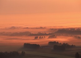 绚丽夕阳景色图片