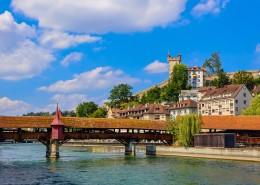 瑞士卢塞恩城市风景图片