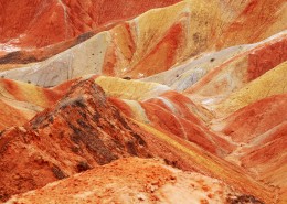 甘肃张掖七彩丹霞自然风景图片