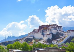 西藏拉萨布达拉宫建筑风景图片