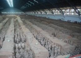 秦始皇陵兵马俑图片