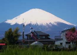 日本富士山风景图片
