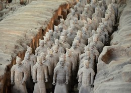 秦始皇陵兵马俑图片