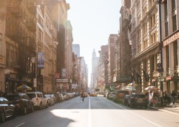 美国纽约的街道图片