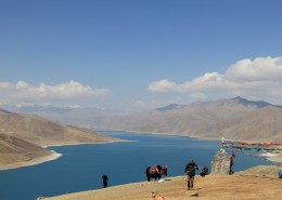 西藏美丽的羊卓雍措风景图片大全