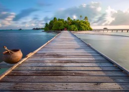 马尔代夫曼德芙岛风景图片